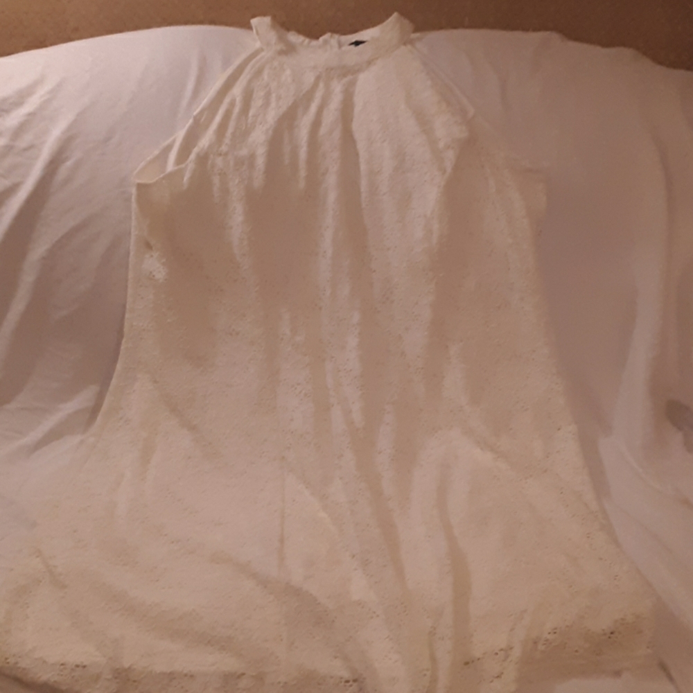 EUCRue 21 plus size 3x Eyelet sleeveless dress